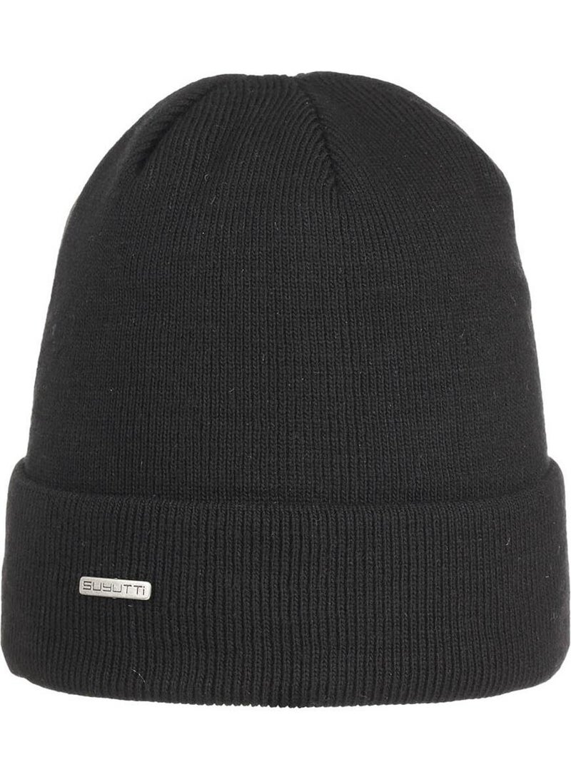 Suyitti - K606-001 Men's Iron Luxury Knitted Beret - Image 1