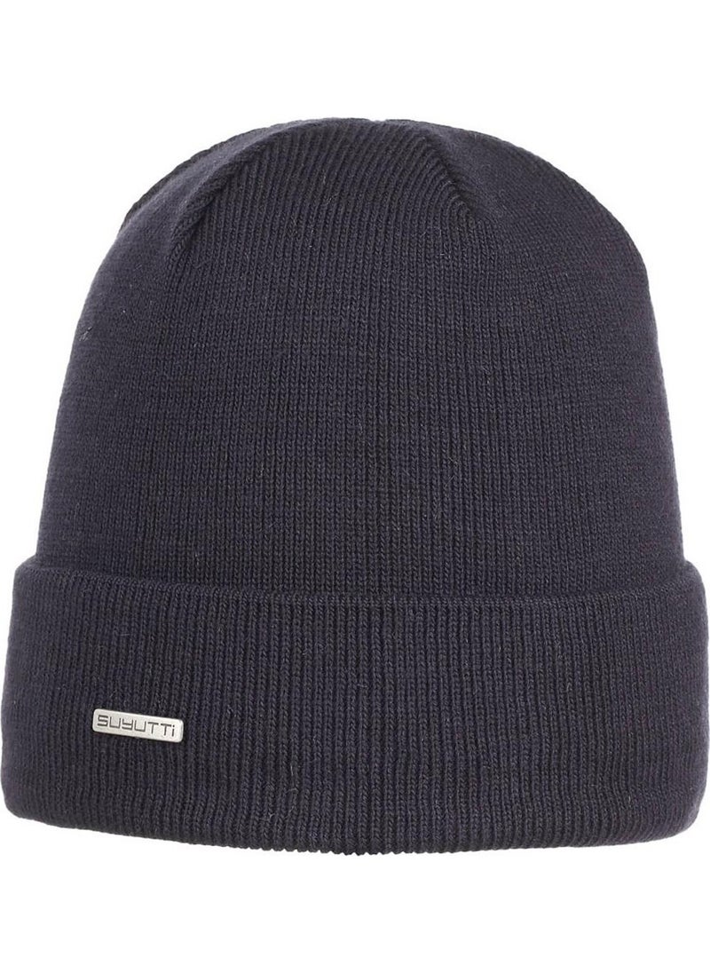 Suyitti - K606-001 Men's Iron Luxury Knitted Beret - Image 1