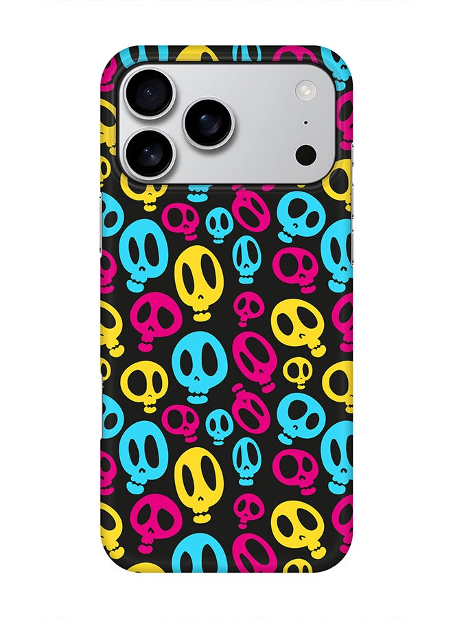 Stylizedd For iPhone 17 Pro Max,Case, [Compatible with MagSafe] Magnetic cover Slim fit Protection Matte, - Crazy Skulls