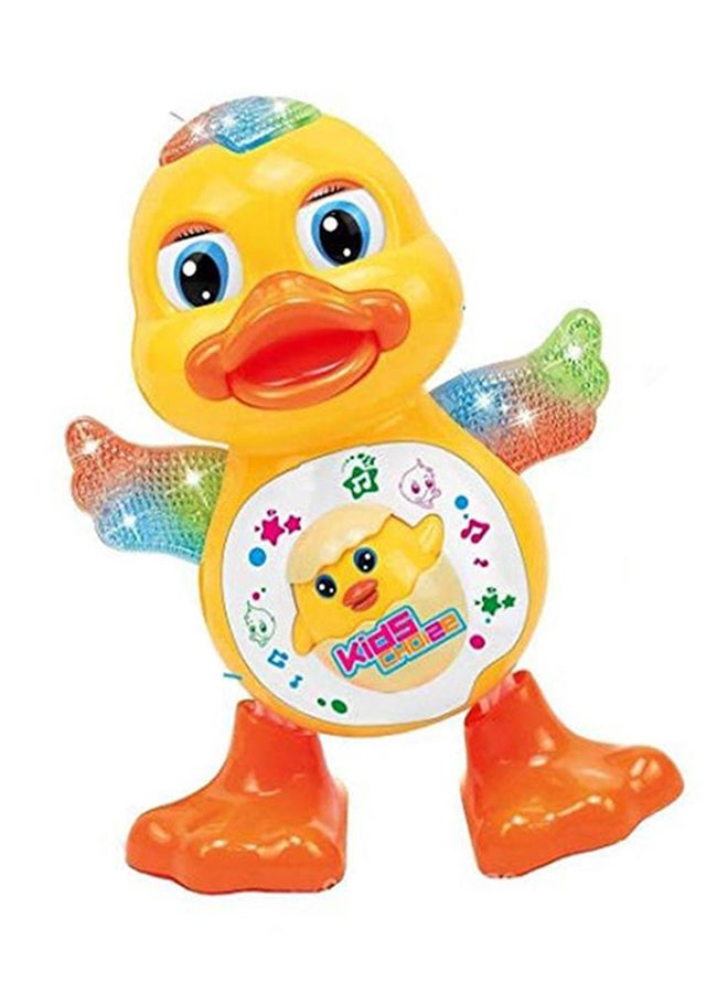 Dancing Duck With Music Flashing Lights And Real Action Fun Toy For Kids 13x11.5x19cm - Image 1