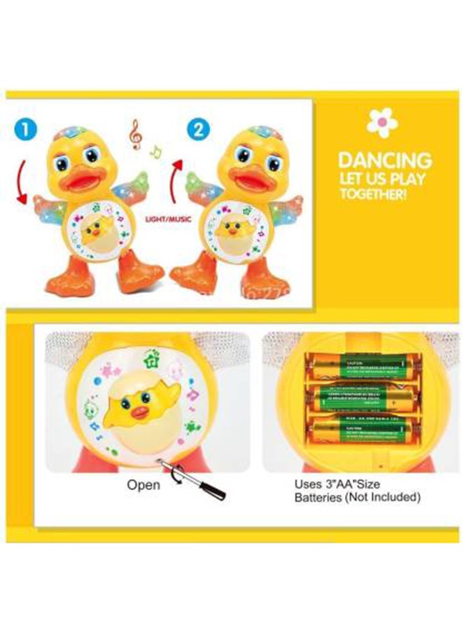 Dancing Duck With Music Flashing Lights And Real Action Fun Toy For Kids 13x11.5x19cm - Image 5
