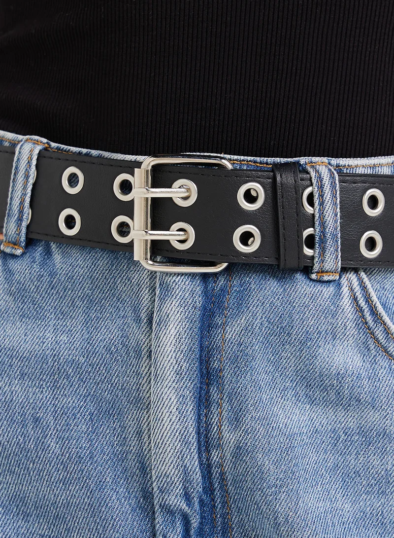 Ginger Wide Studded Belt