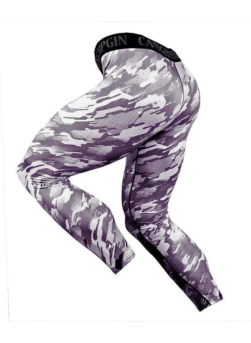 CANGHPGIN Men Quick Dry Breathable Sports Pant White - Image 2