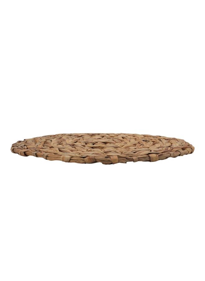 Alsaif Wicker Serving Board 38 X 38 X 1 Cm Round Brown  - Image 2