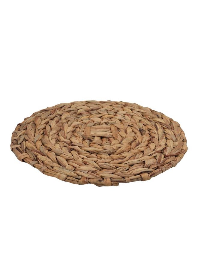 Alsaif Wicker Serving Board 38 X 38 X 1 Cm Round Brown  - Image 1