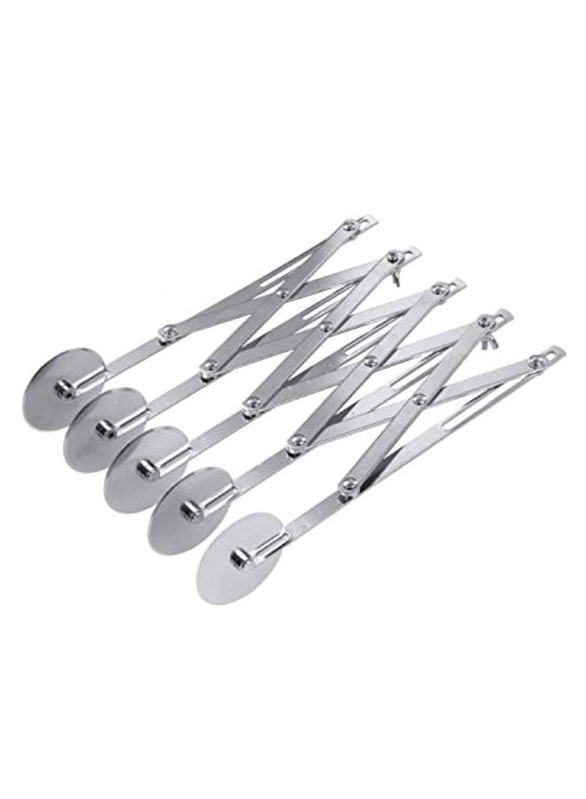 NIBEMINENT Wheel Stainless Steel Cutting Tool Silver 9centimeter