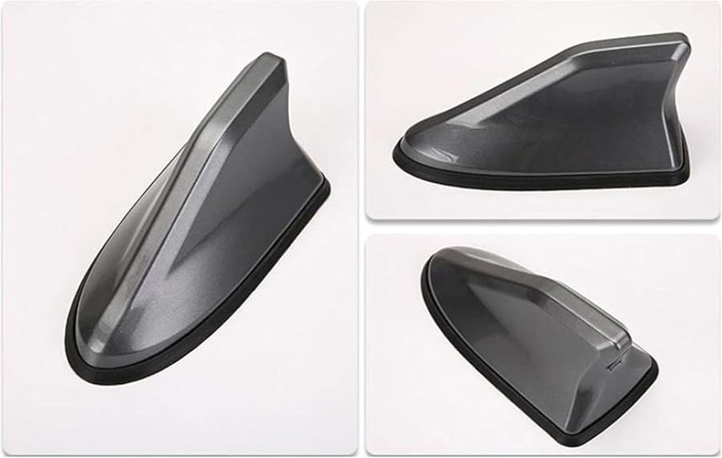 Grey Shark Fin Antenna for VW T Roc Crossover R Line Cabriolet AM FM Radio Signal - Image 3