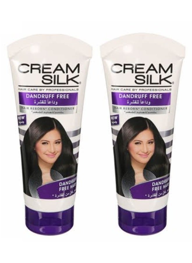 Cream Silk 2 PCS OF CREAM SILK Conditioner Dandruff Free 180ml - Image 1