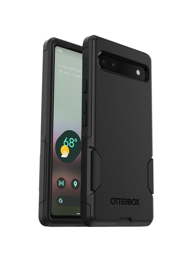 أوتربوكس جراب OtterBox Google Pixel 6A Commuter Series - أسود، نحيف ومتين، مناسب للجيب، مع حماية للمنافذ - Image 1