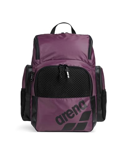 ARENA One Go Backpack Swimming Athlete Sports Gym Rucksack Multisport Daypack Medium Size Training Gear Equipment Swim Bag for Men and Women 35 Liters Plum Purple - Image 1