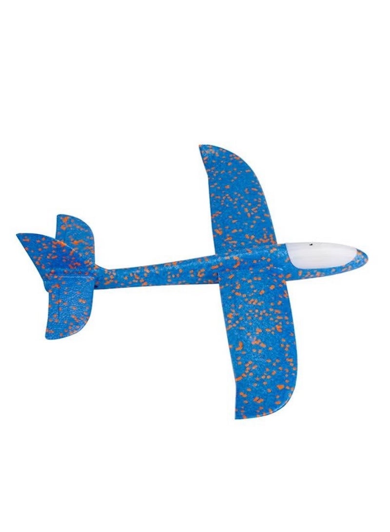 Huitich 48cm Hand Throwing Foam Airplane with LED Lights – Rechargeable Outdoor Flying Toy - Image 3