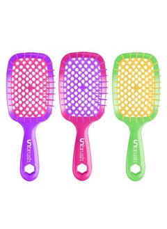 Unbrush Wet & Dry Vented Detangling Hair Brush Neon Collection Electric Berry Purple Pink Burst Lemon Lime Green - pzsku/ZED572D6A917D741A0FB3Z/45/_/1719337892/dc8d14a4-8d49-408f-926d-95f0396f91aa