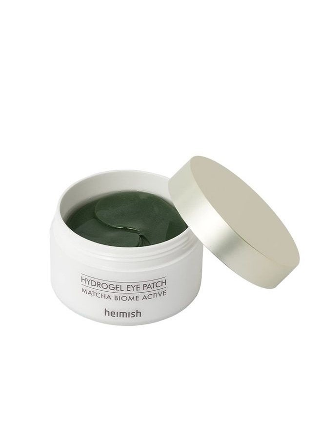 Heimish Matcha Biome Hydrogel Eye Patch (60ea) | Eye Patch for Swollen Eyes and Wrinkles | Matcha, flawless skin, Calming, for Swollen Eyes, Antioxidant, Soothing, Vitamins, Kbeauty  - Image 1