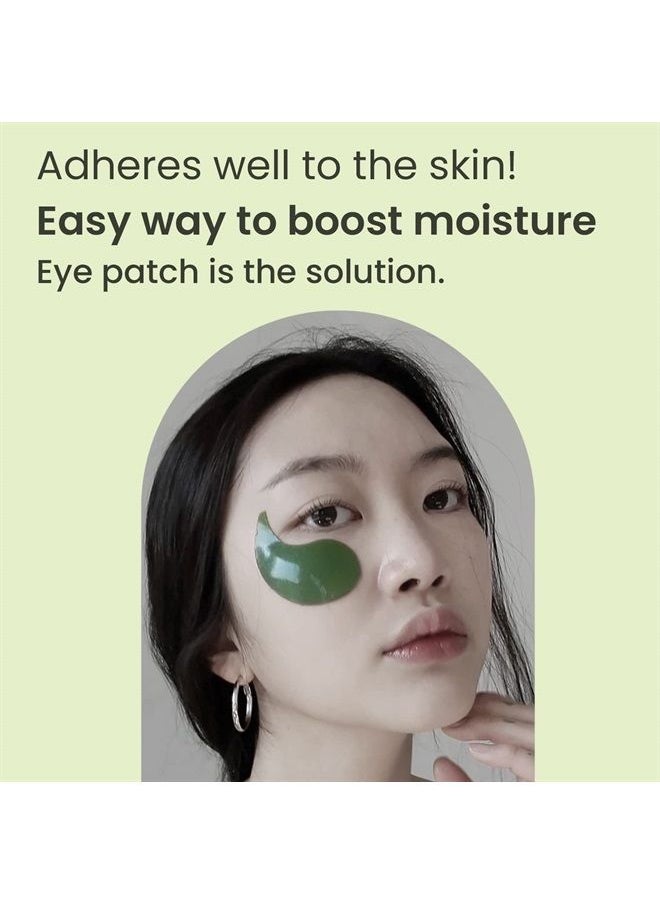 Heimish Matcha Biome Hydrogel Eye Patch (60ea) | Eye Patch for Swollen Eyes and Wrinkles | Matcha, flawless skin, Calming, for Swollen Eyes, Antioxidant, Soothing, Vitamins, Kbeauty  - Image 4