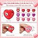 Arrowbash 150 Pcs Valentines Day Heart Stress Balls 15 Inch Stress Balls Anxiety Relief Toys Party Favors Adults Expression - Image 4