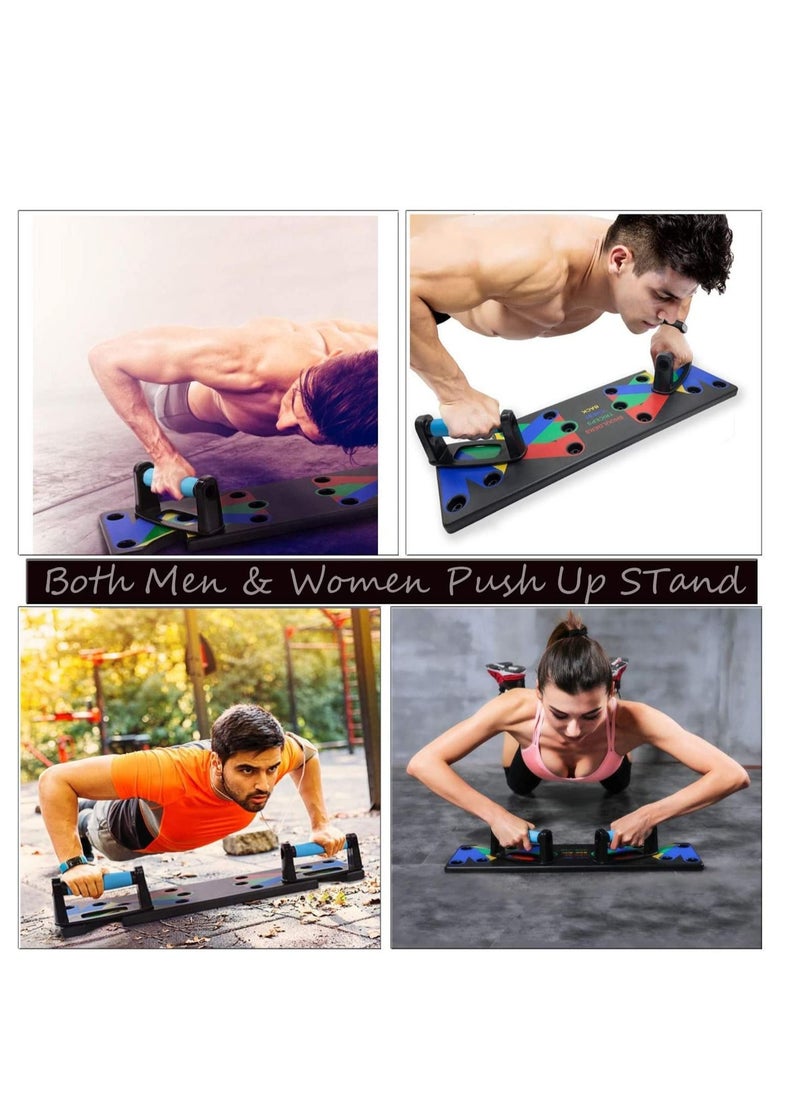 Generic plastic Push Up Board Multifunctional Colour Coded Foldable Push up 