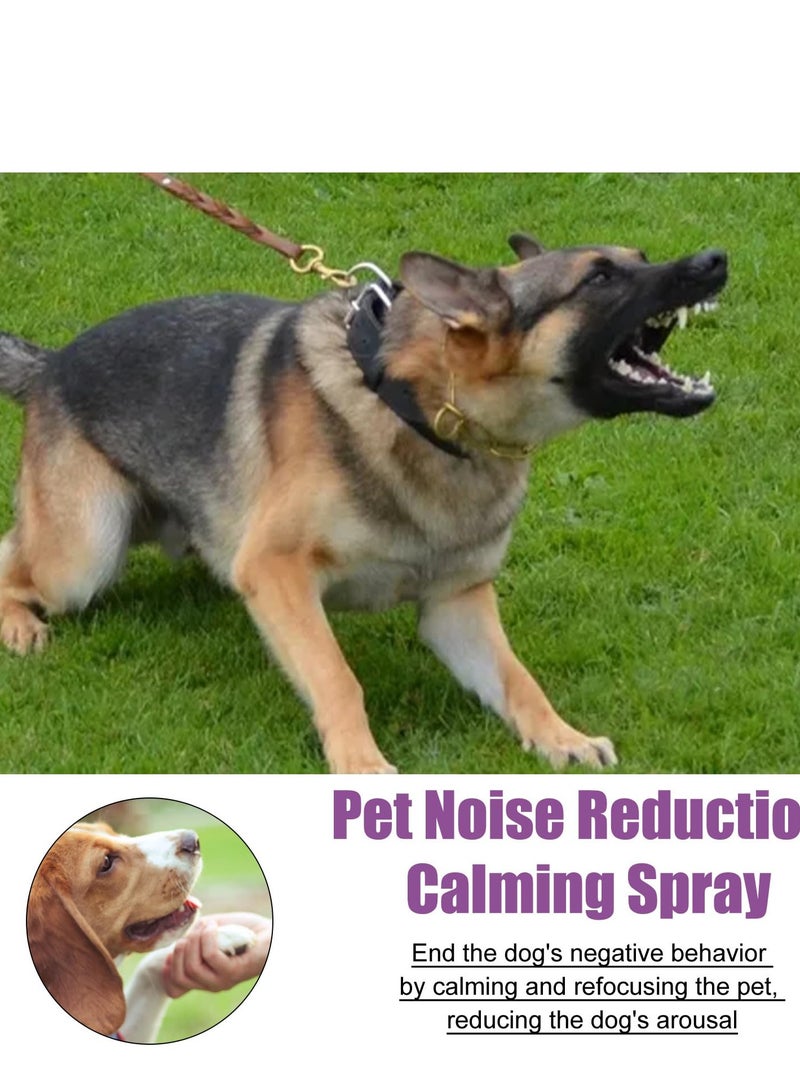 SYOSI Pet Noise Reduction Spray to Calm Prevent Stress And Reduce for Furniture Scratching, DiggingBiting, Calming Relax Anxious Dog Other Problematic Behaviors - Image 3
