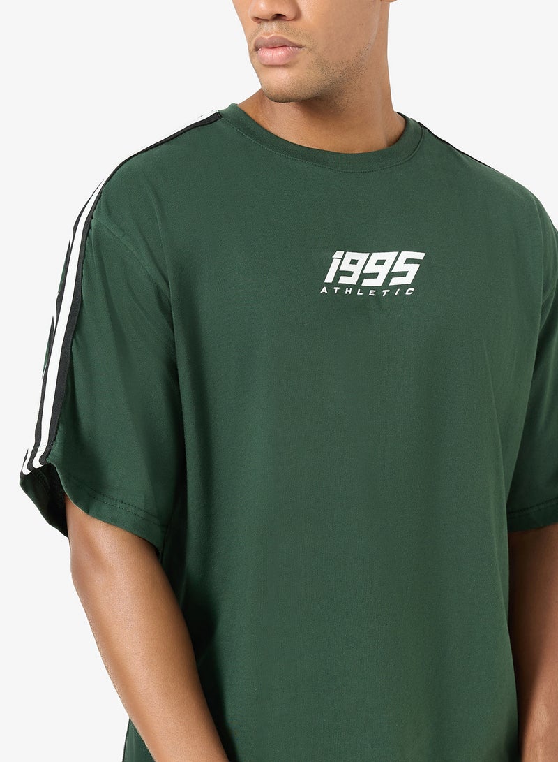 FRWD Oversize Fit t-shirt with logo & taping on sleeve - Image 5