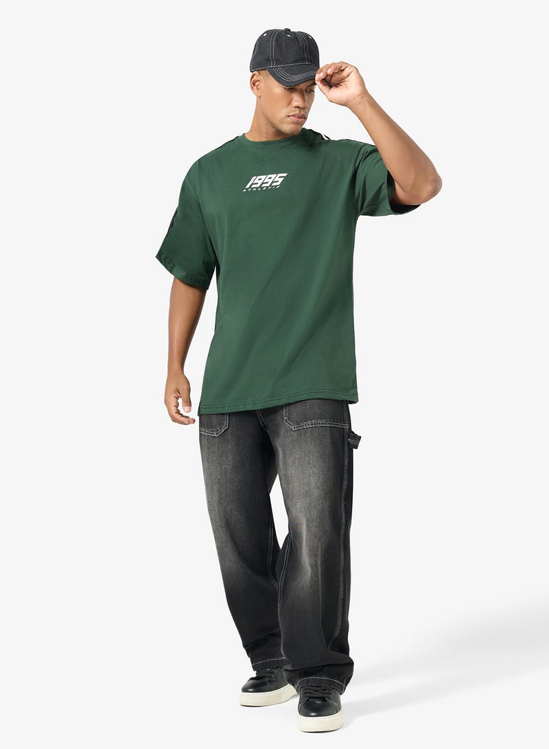 FRWD Oversize Fit t-shirt with logo & taping on sleeve - Image 2