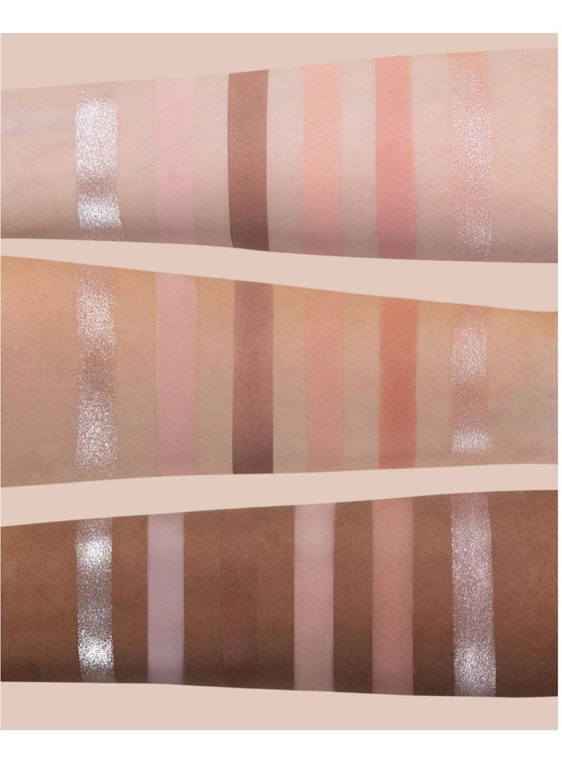 Flower Knows Swan Ballet 6-Color Eyeshadow Palette Delicate Matte Glow Shimmer Waterproof Eye Shadow Beauty Makeup Cosmetics, 6.5g (01 White Swan) - Image 3