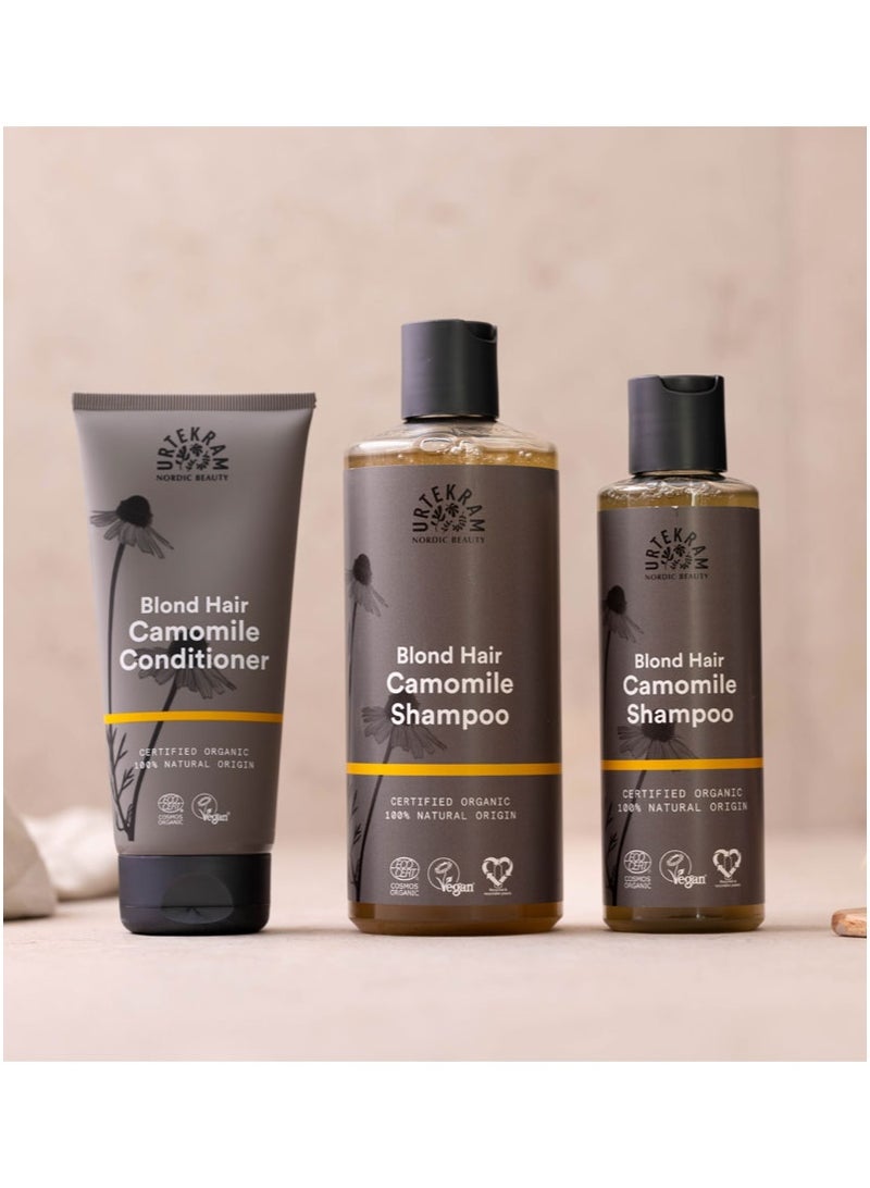 Urtekram Organic Camomile Shampoo for Blond Hair, 250 ml - 100% Organic and Vegan - Silicone and Paraben-Free - Image 5