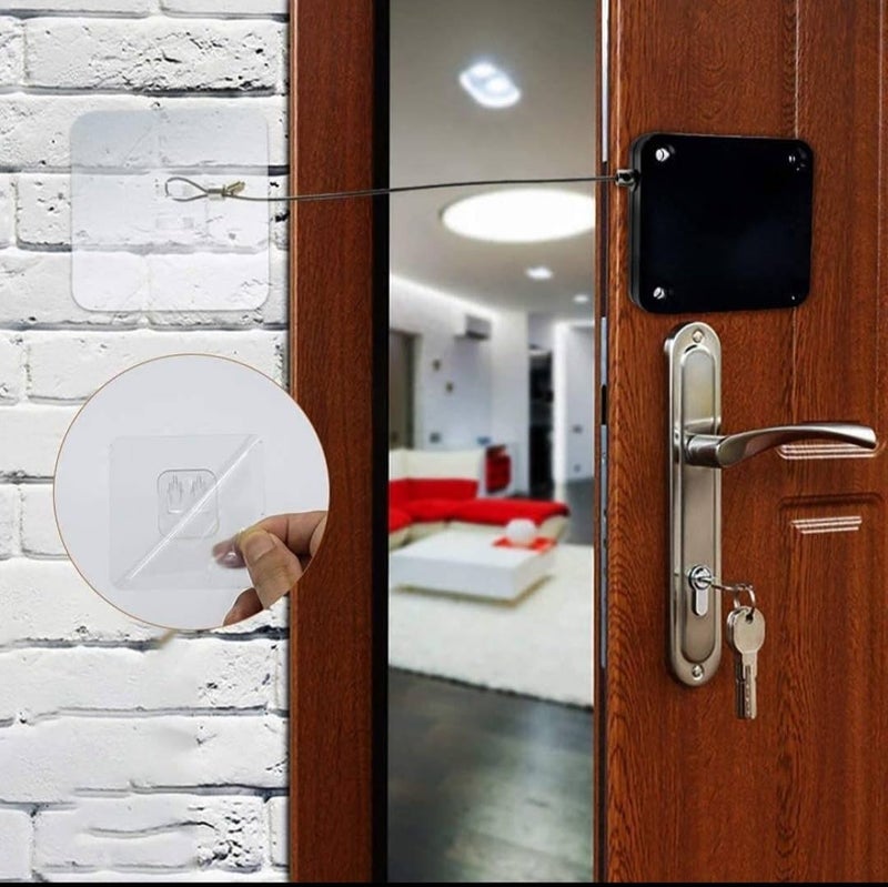 Automatic Sensor Door Closer SelfClosing Mechanism Black - Image 5
