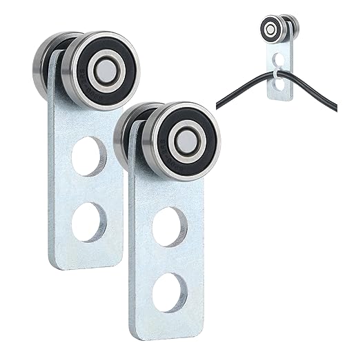Fuperoo 2Wheel Trolley Assembly Rollers.Bearing Trolley Assembly.The top of The Trolley has Room for Set Screws, Allowing The use of a 1-5/8" high Strut Channel to Save on Construction Costs. - Image 1