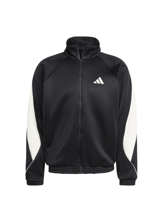 Adidas M Stadium Tt Black Training Track Tops For Men XS - Image 1