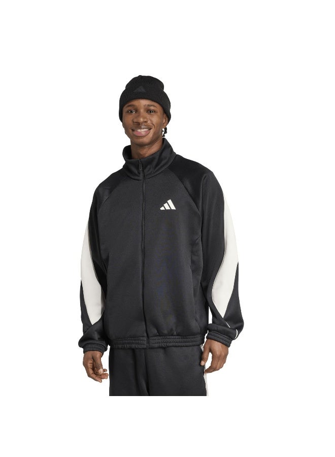 Adidas M Stadium Tt Black Training Track Tops For Men XS - Image 2