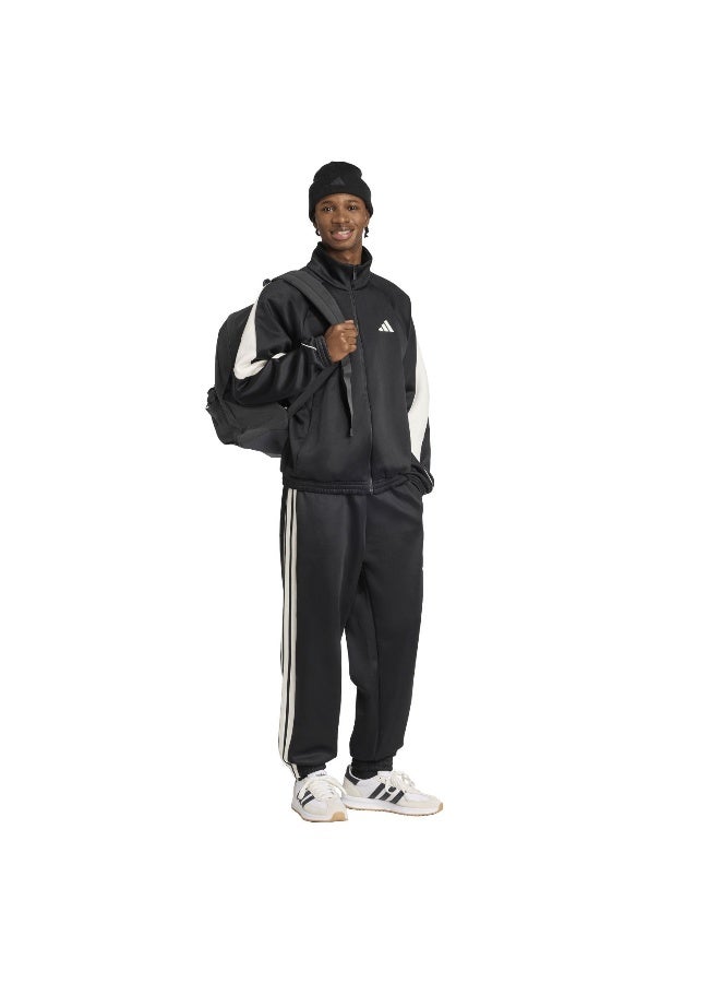 Adidas M Stadium Tt Black Training Track Tops For Men XS - Image 4