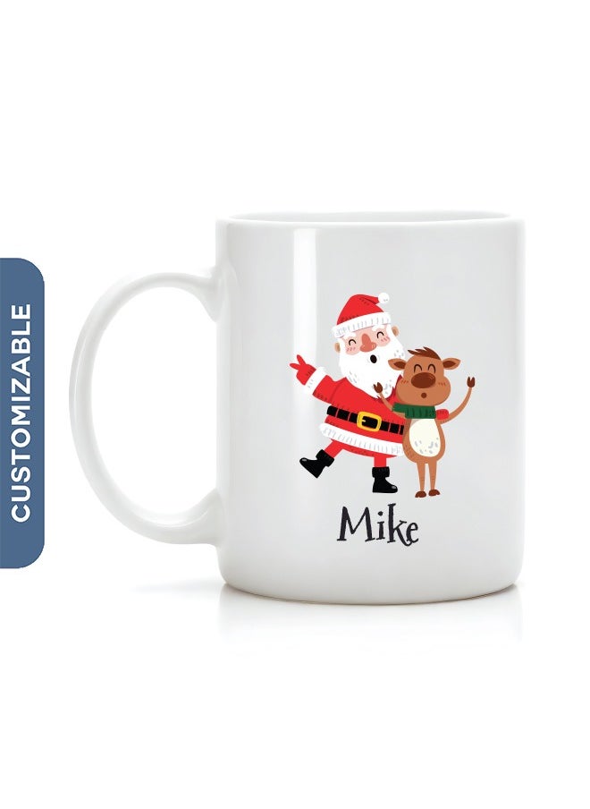 Share the Love Personalised Christmas Coffee Mug - Holiday Cheer in Every Sip  - Image 2