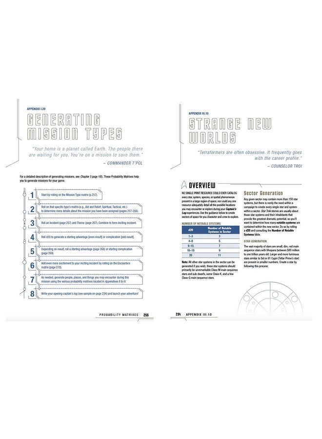 Modiphius Star Trek Adventures: Captain'S Log Solo Rpg Tos Delta Edition Hardcover Book 2D20 Rolplaying Game 326Page Fullcolor Digest Sized Book - Image 5