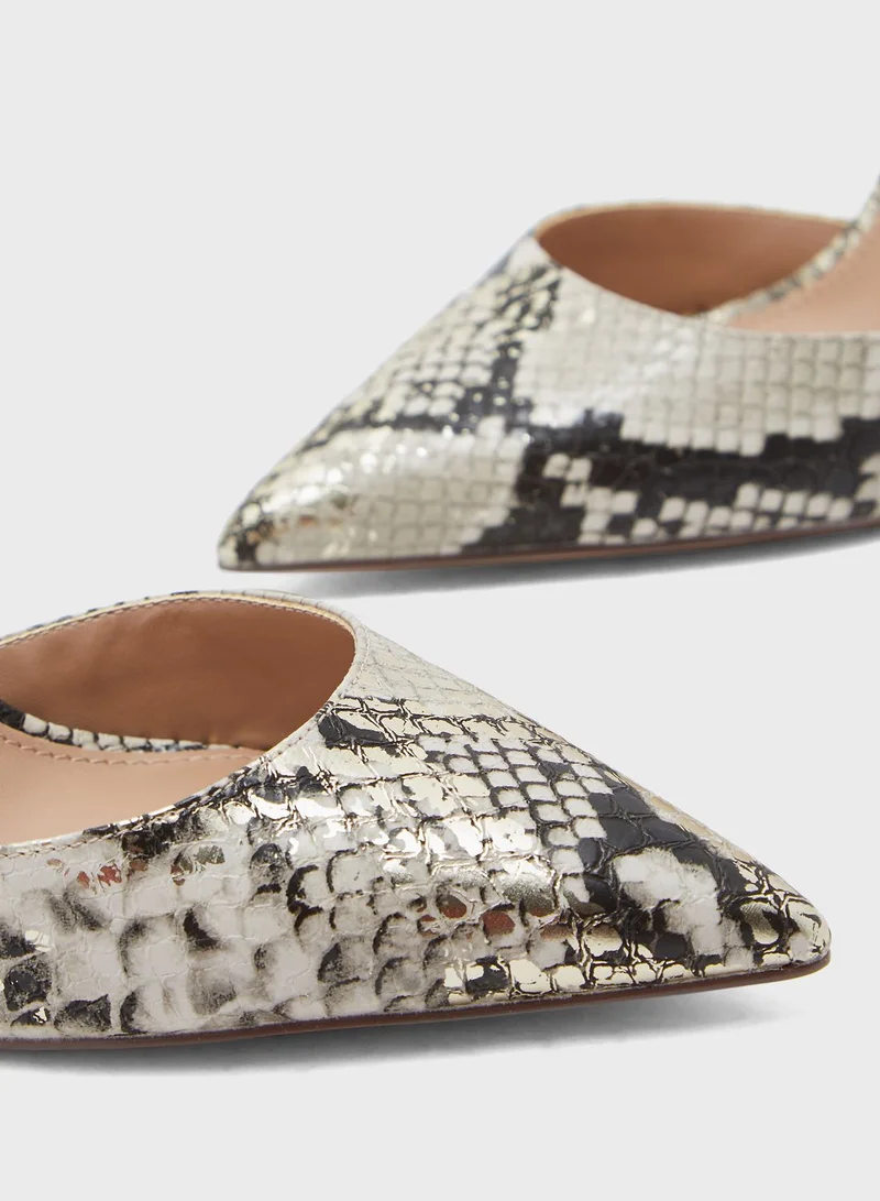 STEVE MADDEN Volt Ankle Strap High Heel Pump