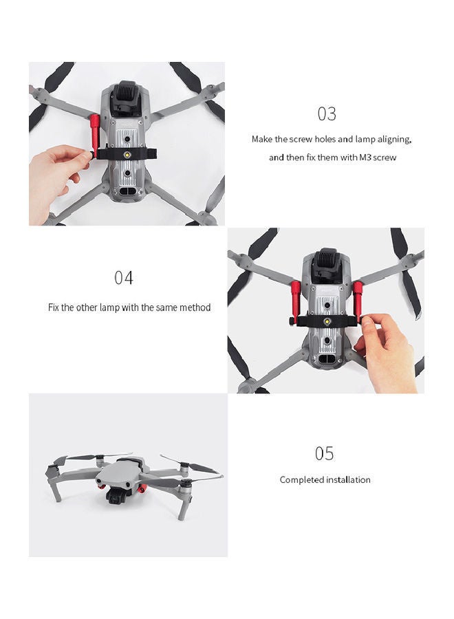 NIBEMINENT DJI Mavic Air 2 Drone Night flight Searchlight 8 x 4 8cm - Image 2