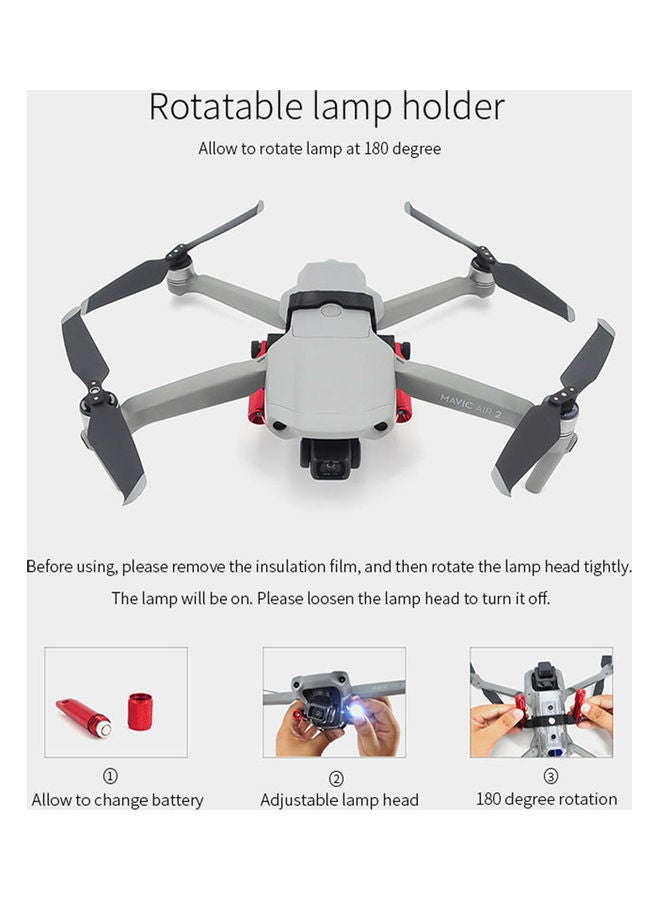 NIBEMINENT DJI Mavic Air 2 Drone Night flight Searchlight 8 x 4 8cm - Image 3