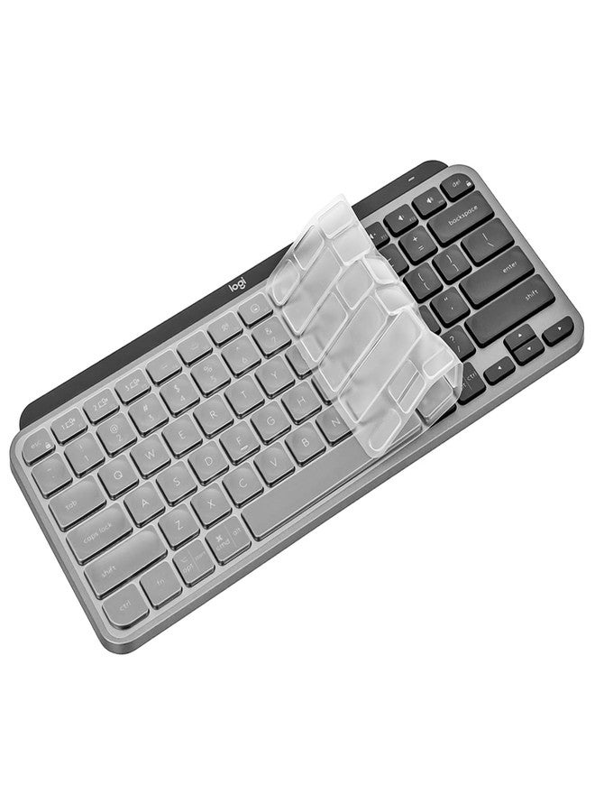 Digi-Tatoo Keyboard Cover for Logitech MX Keys Mini (US Layout) - Ultra Thin, High Transparency Keyboard Cover Keyboard Protector Skin - Image 3