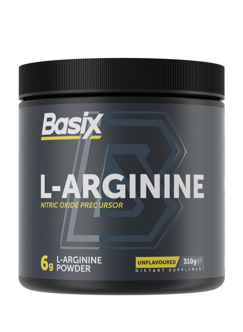 Basix L-Arginine Powder - Unflavored - (310g) - Image 1