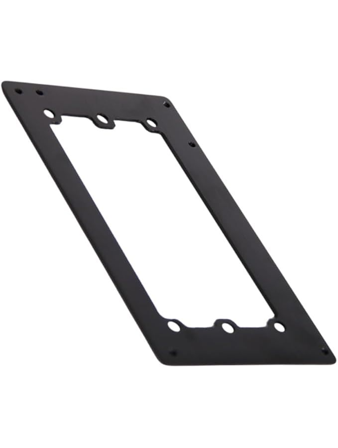 Black ATX To Power Supply Conversion Bracket Aluminum Anodized Mounting Frame Elegant Design Construction For Upgrading Replacing Old Components - Image 1