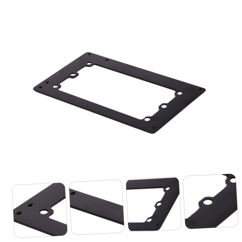 Black ATX To Power Supply Conversion Bracket Aluminum Anodized Mounting Frame Elegant Design Construction For Upgrading Replacing Old Components - Image 3