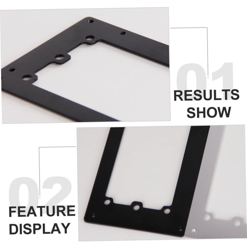 Black ATX To Power Supply Conversion Bracket Aluminum Anodized Mounting Frame Elegant Design Construction For Upgrading Replacing Old Components - Image 5
