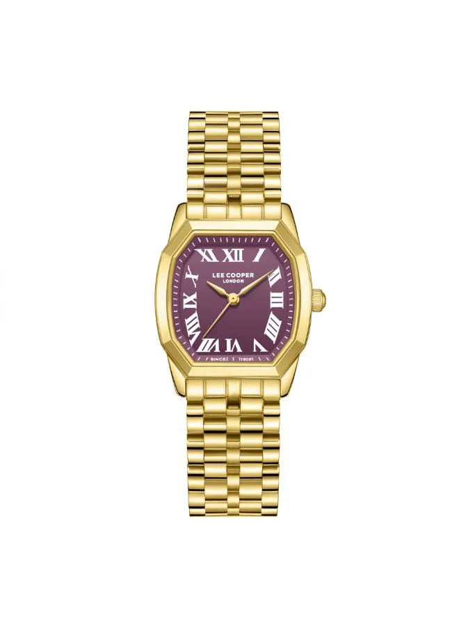 Lee Cooper Female's Metal Analog Watch LC08201.180 - 27x34 mm