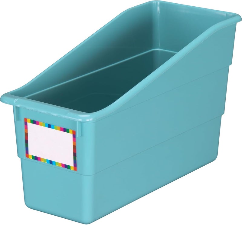 Really Good Stuff -160103WA Durable Magazine, Book, Folder and File Holders–Ideal for Narrow or Vertical Storage Needs–Instantly Color Code Your Classroom–Choose from 22 Colors(Single Color Set of 12) - Image 5