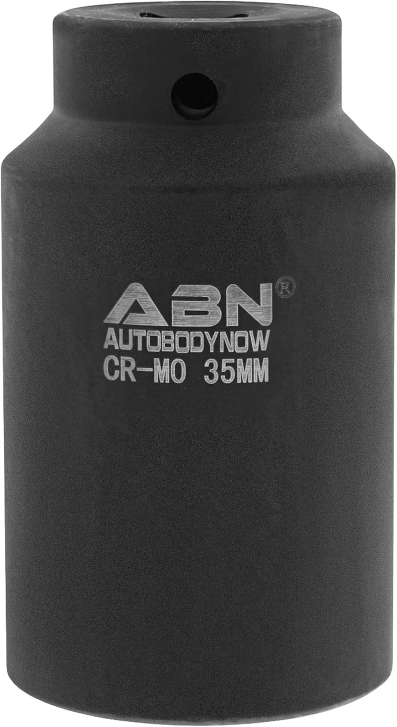 ABN 35mm Axle Nut Socket, 1/2" Drive, 6 Point - Universal for Vehicle Installation and Repair - Image 1
