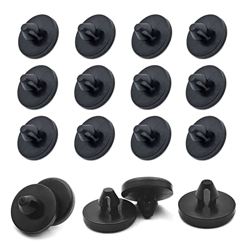 TEMI 12 Pieces Brake Switch Stopper, Car Brake Light Switch Stopper Brake Switch Pad Automotive Clutch Pedal Stopper 90541-06036 - Image 1