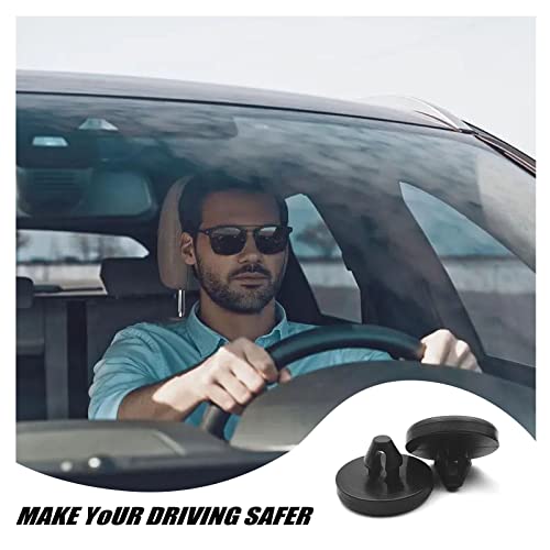 TEMI 12 Pieces Brake Switch Stopper, Car Brake Light Switch Stopper Brake Switch Pad Automotive Clutch Pedal Stopper 90541-06036 - Image 5