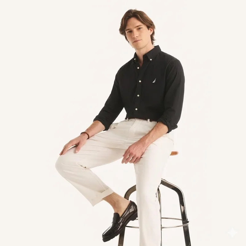 NAUTICA  Mast LS Shirt for Men | Best Price UAE