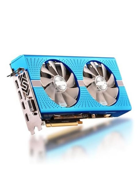 كارت شاشة RX 590 نيترو+ إصدار خاص – 8 جيجابايت GDDR5، تردد 1560 ميجاهرتز، تبريد بمروحتين