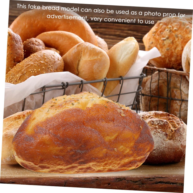 Realistic PU Bread Model Artificial Faux Bakery Display Prop Home Decor Ornament - Image 5