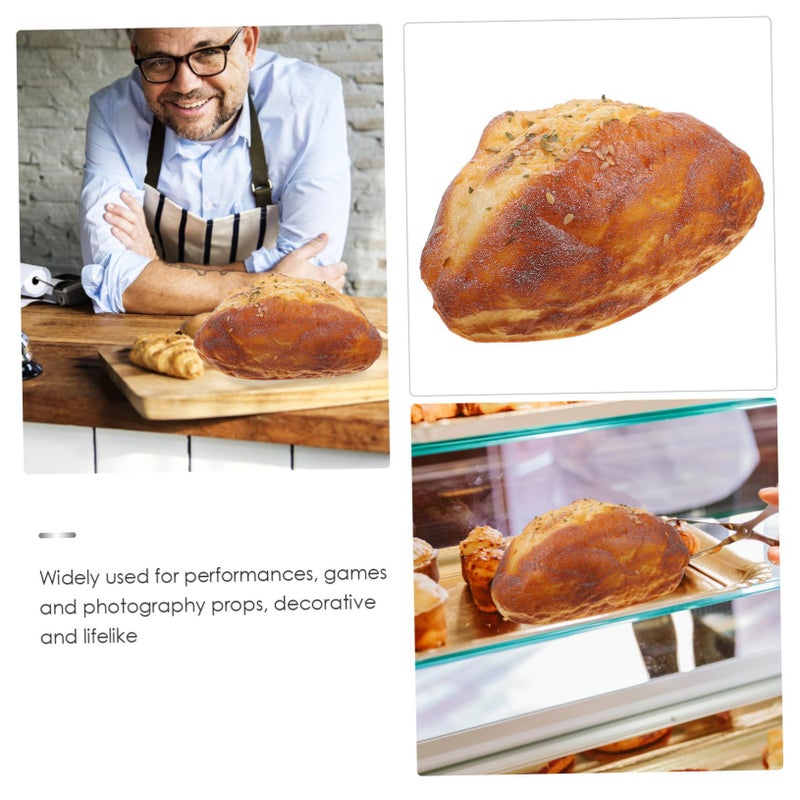 Realistic PU Bread Model Artificial Faux Bakery Display Prop Home Decor Ornament - Image 4