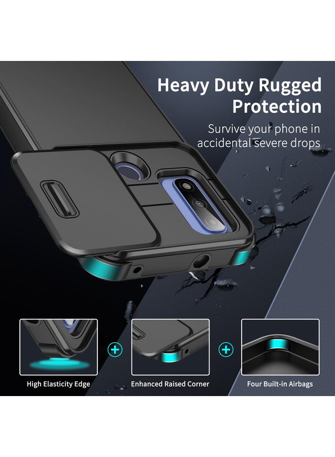 S-TOP Case For Motorola Moto G Power 2022 Sliding Camshield TPU + PC Phone Case - Image 4